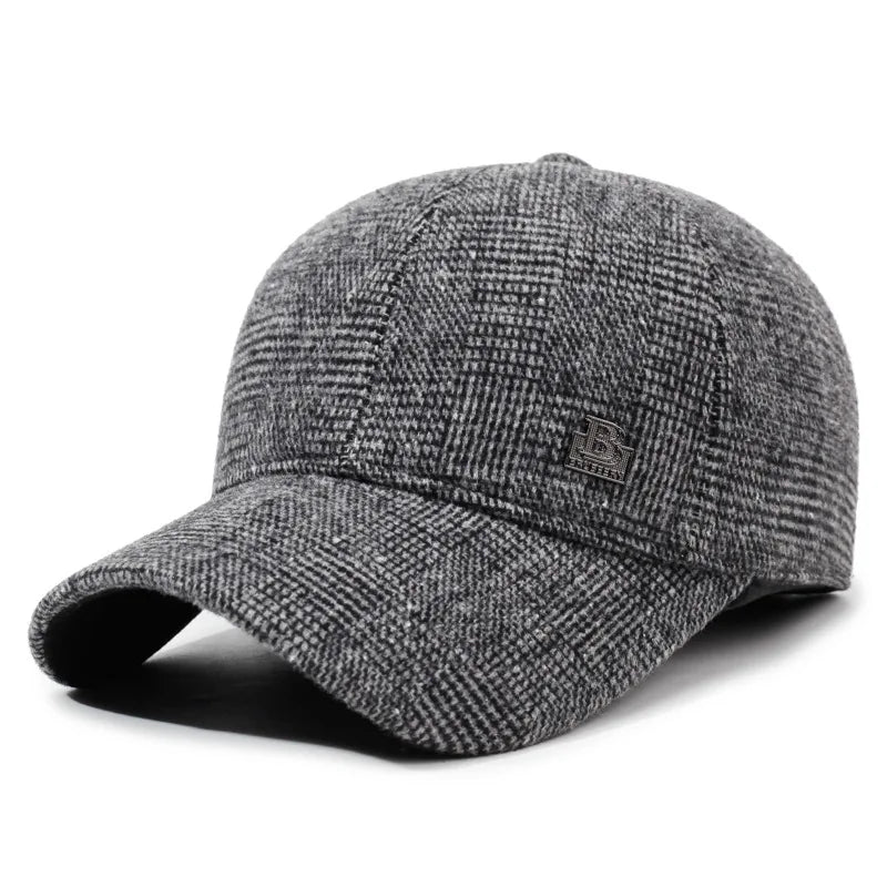New Winter Fleece-Lined Plush Thickened Warm Baseball Caps