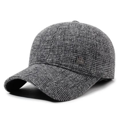 New Winter Fleece-Lined Plush Thickened Warm Baseball Caps