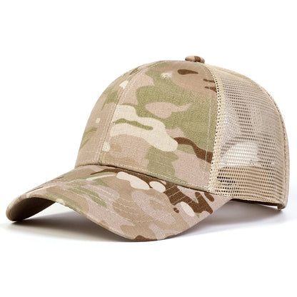 Unisex Camouflage Mesh Baseball Caps Net Caps