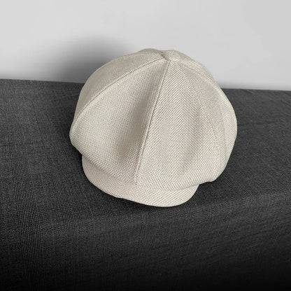 Octagonal Newsboy Cap Spring Summer Breathable Sun Protection Hat