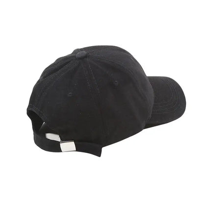 Unisex RH Letter Embroidery Baseball Cap Summer Casual Hat Outdoor Shade Adjustable Hip Hop Hats