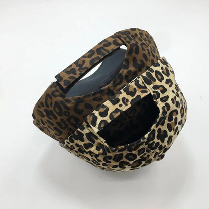 Plain Baseball Visor Cap Unisex Hat Leopard Print Baseball Caps