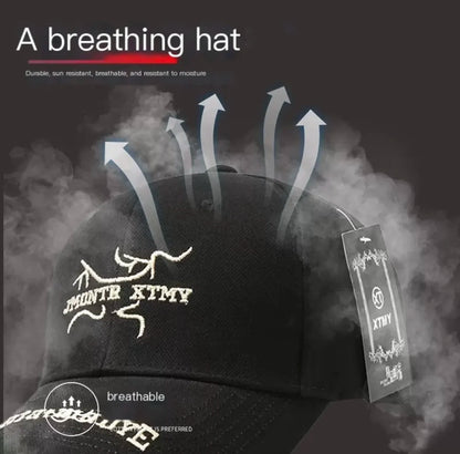 Korean Style Structured Baseball Cap Hard Crown Unisex Summer