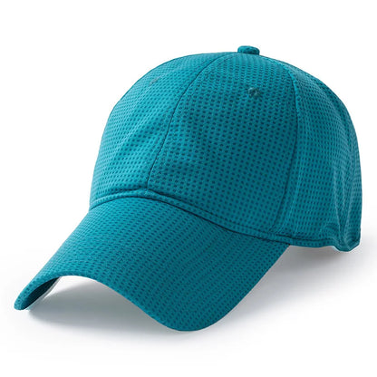 Breathable Quick-Dry Athletic Mesh Long Peak Baseball Cap Summer for Men And Women