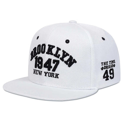Baseball Hat Brooklyn 1947 Embroidered Outdoor Daily Casual