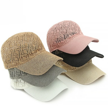 Fashion Hollow Thin Baseball Cap Adjustable
