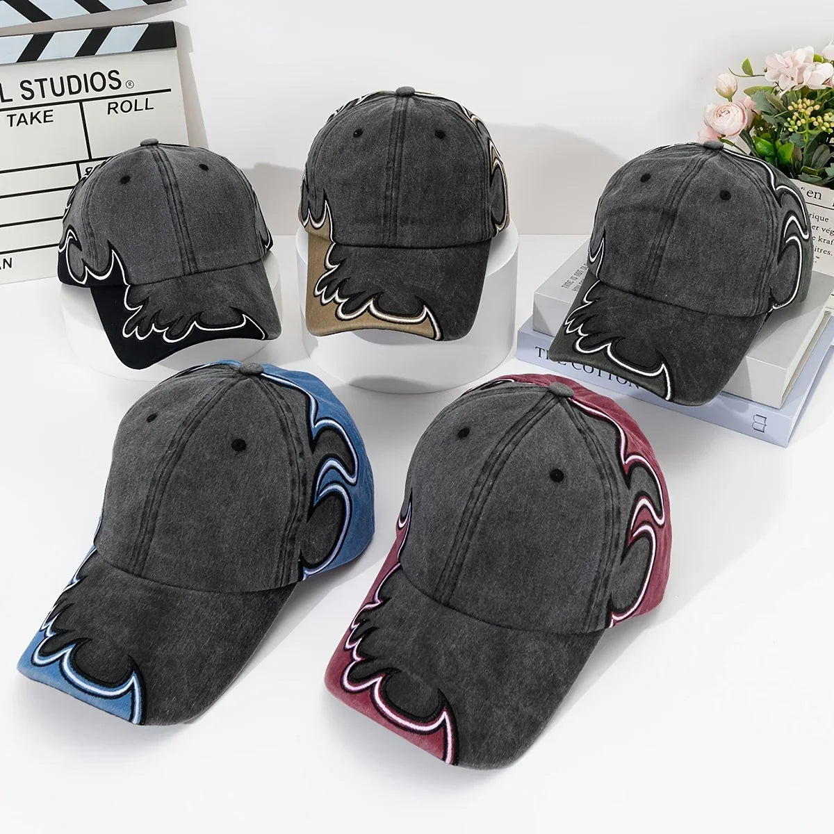 Retro Distressed Baseball Cap