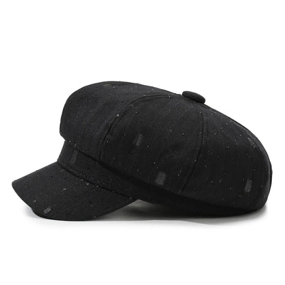 Women's Octagonal Beret For Spring And Autumn