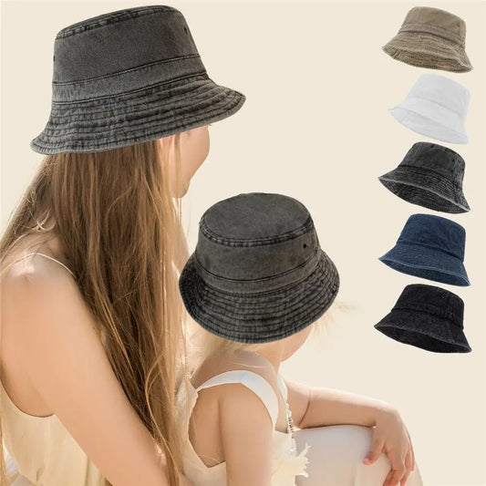 Summer Washed Denim Casual Outdoor