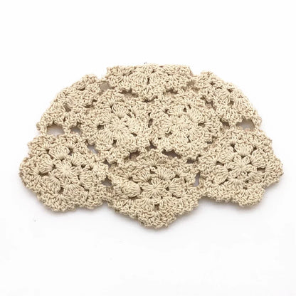 Handmade Crochet Lace Hollow Head Spring And Summer Retro Casual Turban