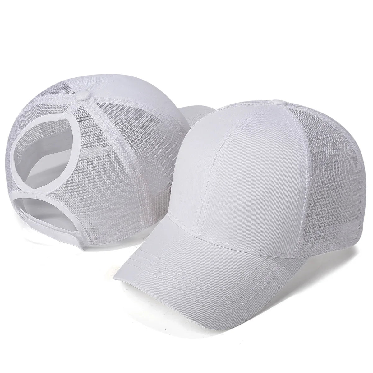 Unisex 8 Lines On The Brim Of The Hat Baseball Net Caps Spring and Summer