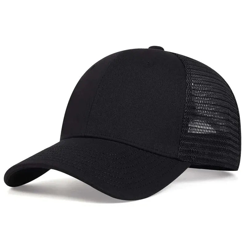 Unisex 8 Lines On The Brim Of The Hat Baseball Net Caps