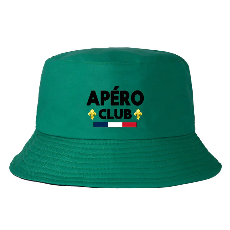 Fashion France Apero Club Bob Reversible Bucket Hat