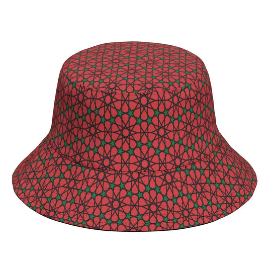 Morocco Fisherman Hats Free Custom Made Name Number Logo Bucket Cap
