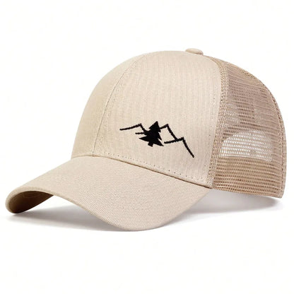 Spring and Summer Mesh Hats for Men and Women