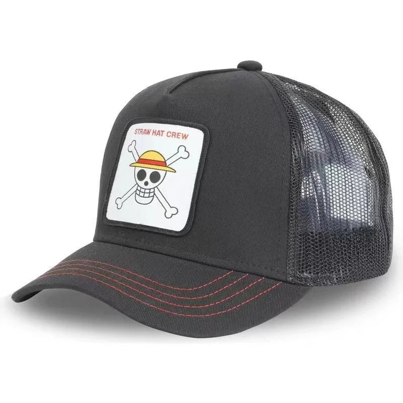 New Outdoor Sport LUFFY Baseball Cap Summer Fashion Embroidered Adjustable Outdoor Hip Hop Hat