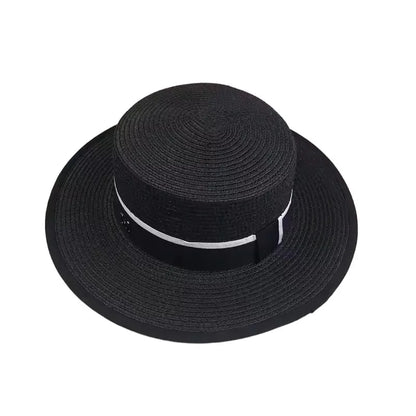 Women's Spring And Summer British Houndstooth Top Hats