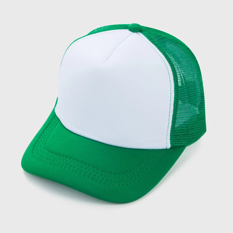 1 PCS Unisex Cap Casual Plain Mesh Baseball Cap For Women Men