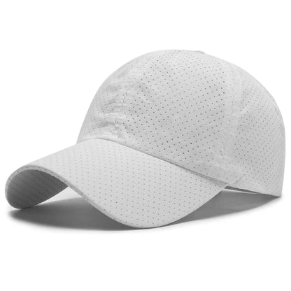 Unisex Quick Dry Baseball Cap Men Summer Print Logo Outdoor