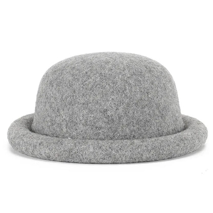Beanie Hat Autumn/Winter Knitted Wool Round Crown Versatile