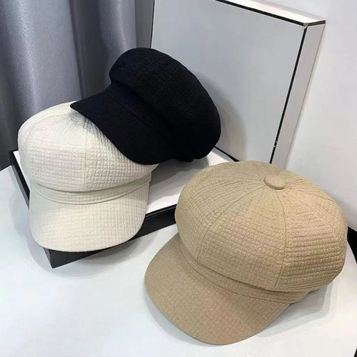 Casual Wear Octagonal Women Berets Winter