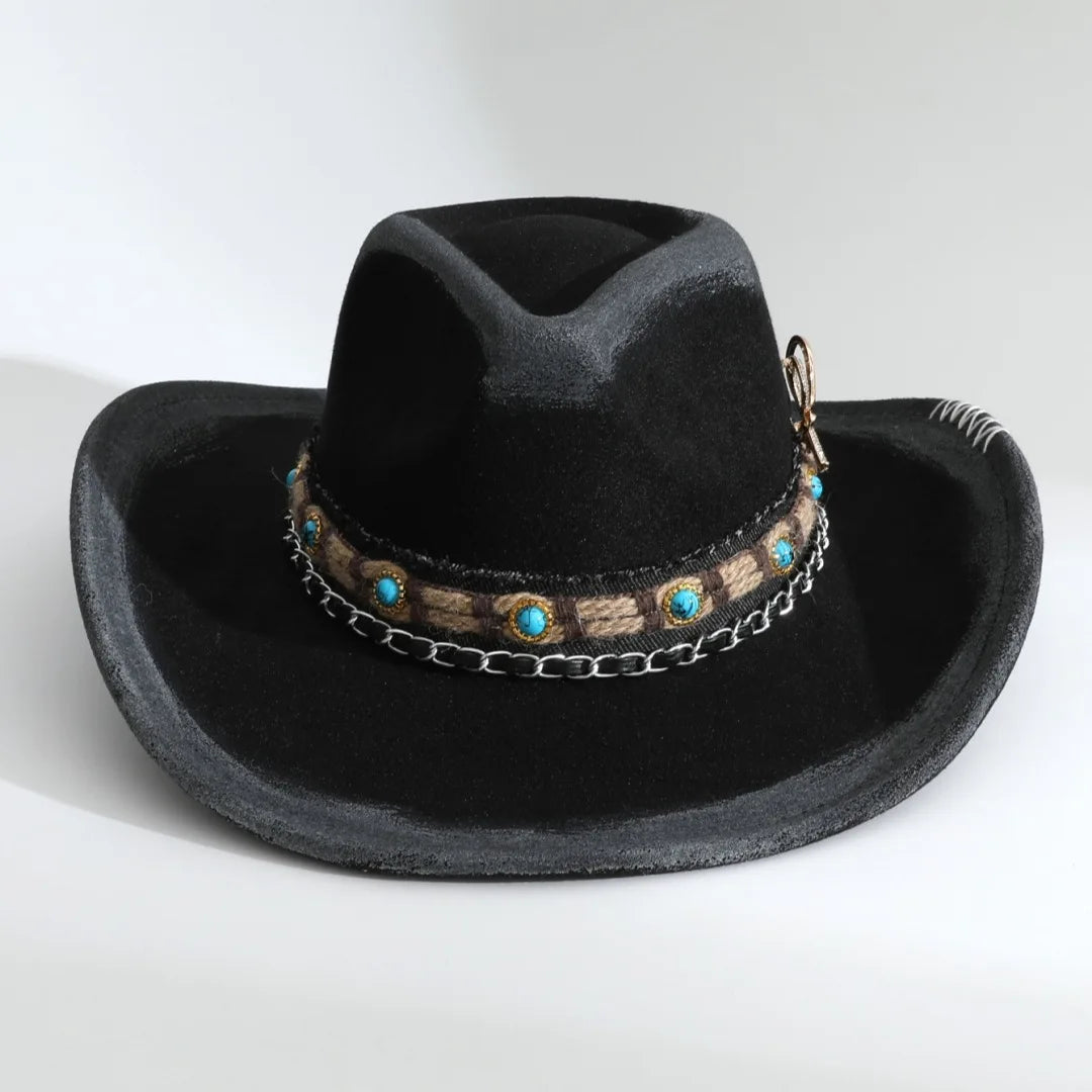 Handmade Fedora Hat Suede Men's And Women's Hat