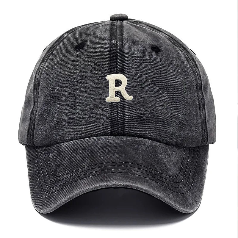 Men Baseball Cap Cotton Washed Women Vintage Adjustable Dad Cap