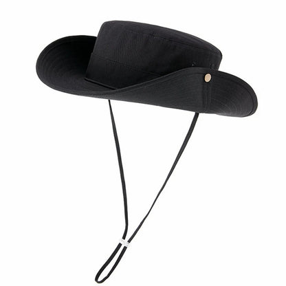 100% Cotton Fisherman Hat Dad Summer Outdoors Sun Cap Man