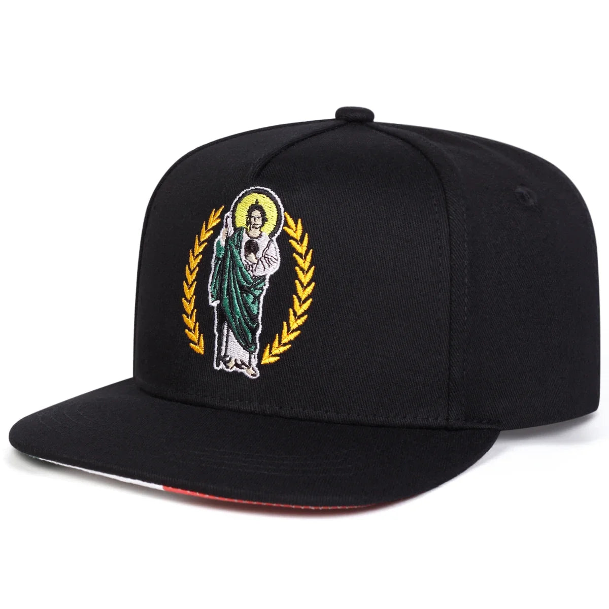 Unisex Ear of Wheat Embroidery Hip-hop Hats Spring and Autumn