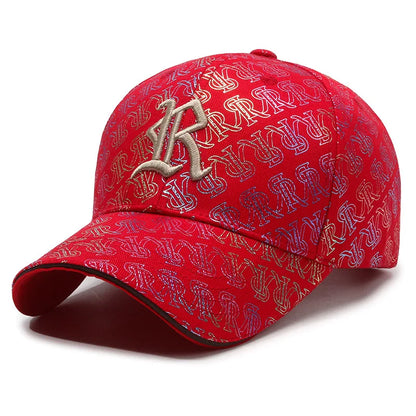 Letter Embroidery Couple Baseball Cap Hip Hop for Men Lady