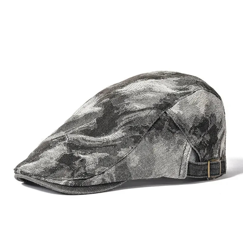 Four Seasons Cotton Print Newsboy Caps