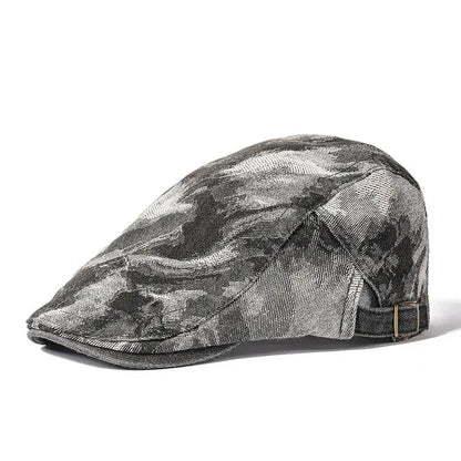 Four Seasons Cotton Print Newsboy Caps