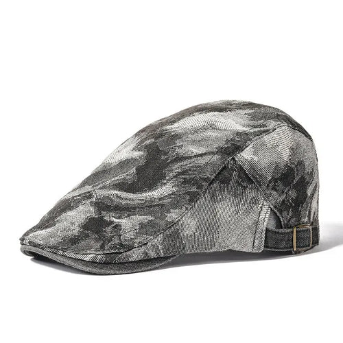 Four Seasons Cotton Print Newsboy Caps