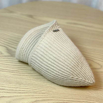 Winter Knitted Baseball Cap For Women's Caps