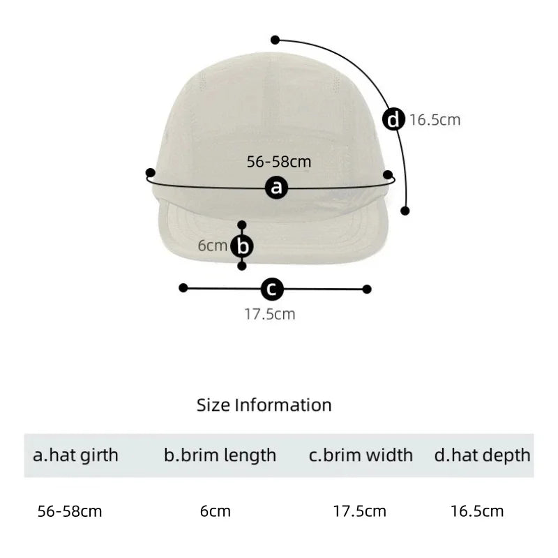 Ultralight Running Caps For Men Women Quick Drying Outdoor