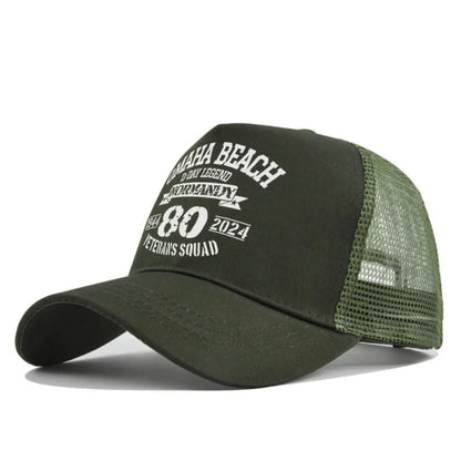 Spring Summer Printed Mesh Breathable Baseball Cap