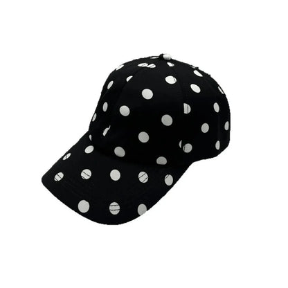 Soft-top Polka Dot Baseball Cap
