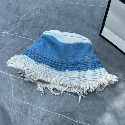 Outdoor Big Head Retro Basin Cap Travel Sunshade Street Basin Caps