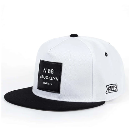 New Fashion N86 BROOKLYN Patch Snapback Hat Adjustable Cotton Tide Hip Hop Outdoor Sport Baseball Cap
