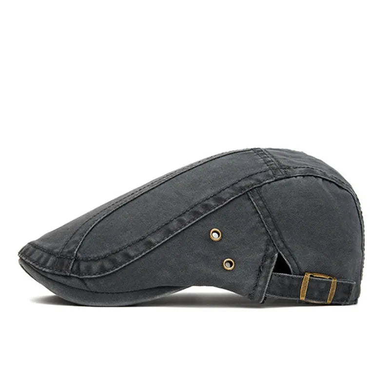 Four Seasons Cotton Print Newsboy Caps Flat Cap