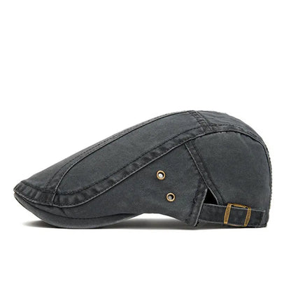 Four Seasons Cotton Print Newsboy Caps Flat Cap