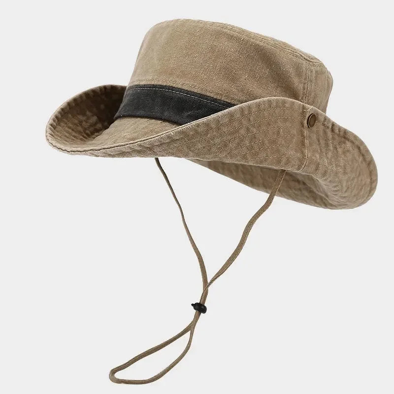 Spring Cotton Solid Bucket Hat Fisherman Hat