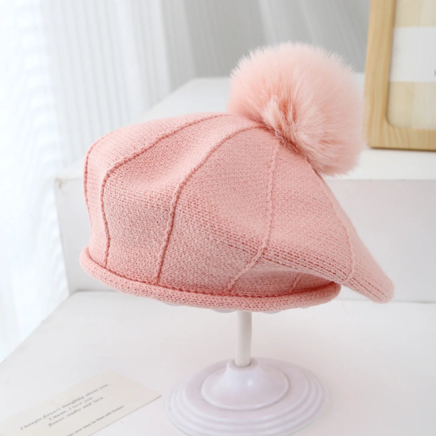 Foreign Trade Fashion Children's Knitted Beret Hat Autumn