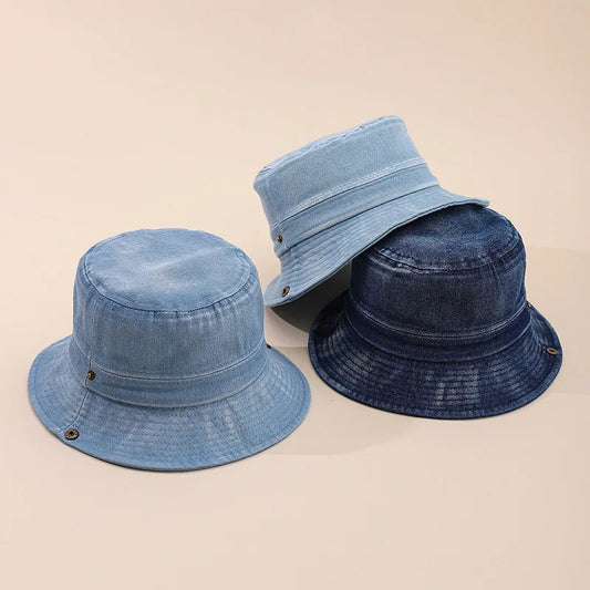 Children's Spring Plain Simple Western Cowboy Fisherman Hat