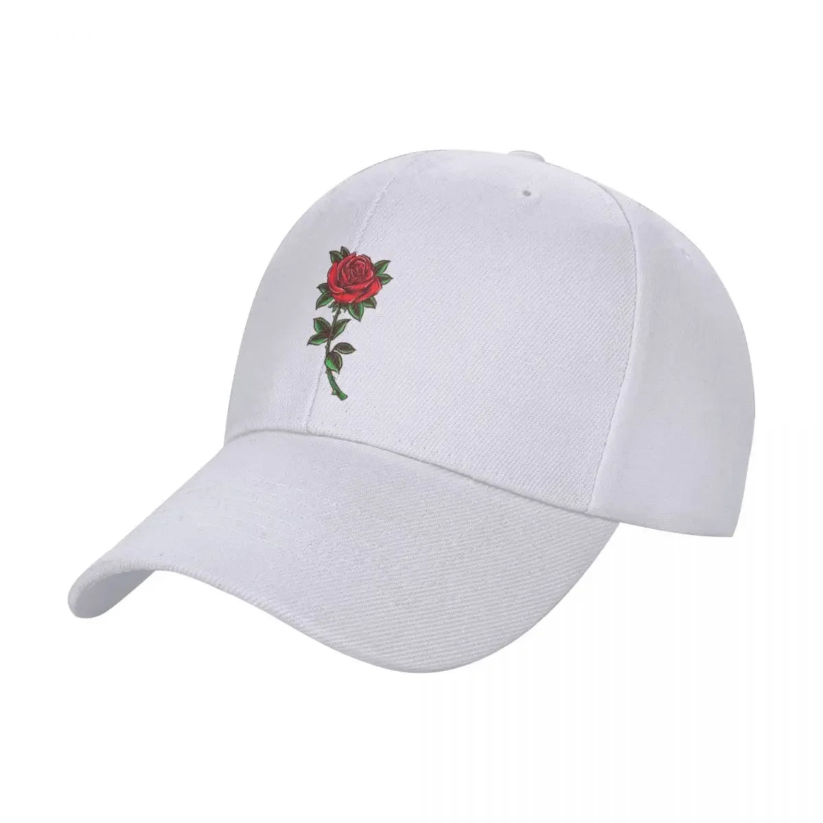 floral rose Baseball Cap Hat Man Women's