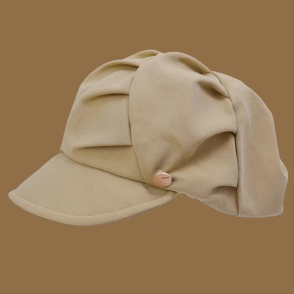 Retro Newsboy Caps Men Octagonal Hats