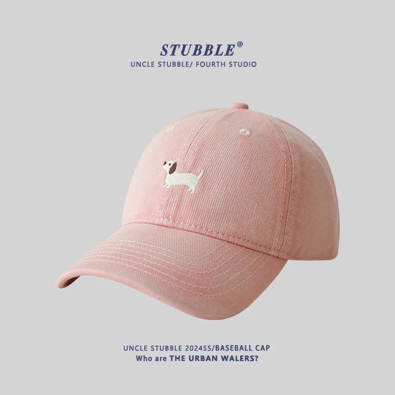 Unisex Original Design Embroidered Sausage Dog Baseball Cap