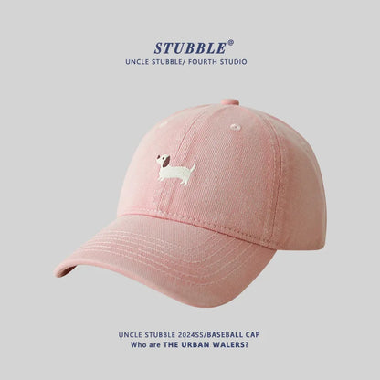 Unisex Original Design Embroidered Sausage Dog Baseball Cap