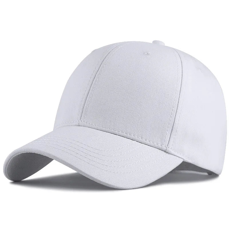 Big Head Man Plus Size Baseball Cap Summer Cotton Mesh