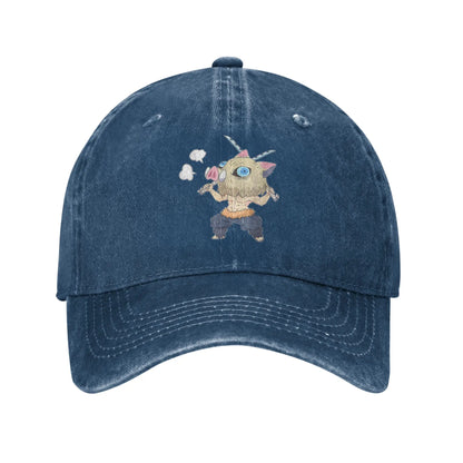 Slayer Demon Anime Teams Denim Baseball Caps Snapback